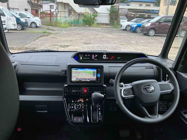 タントカスタムＸ２ＷＤ　ＣＶＴ　スマートアシスト　両側電動スライドドア　シートヒーター　ナビ付き　バックカメラ　オートホールド機能　電動パーキングブレーキ　プッシュボタンスタート　ミラクルオープンドア　フォグランプ（福島県）の中古車