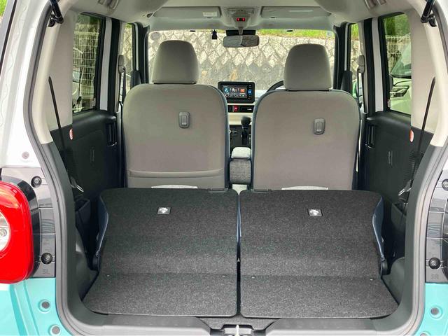 ムーヴキャンバスストライプスＧスマートアシスト　２ＷＤ　ＣＶＴ　運転席・助手席シートヒーター　電動パーキングブレーキ　オートホールド機能　両側パワースライドドア　パノラマモニター　コーナーセンサー　運転席・助手席ＳＲＳエアバッグ（福島県）の中古車