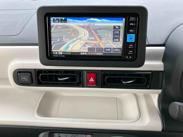 ムーヴキャンバスストライプスＧスマートアシスト　２ＷＤ　ＣＶＴ　運転席・助手席シートヒーター　電動パーキングブレーキ　オートホールド機能　両側パワースライドドア　パノラマモニター　コーナーセンサー　運転席・助手席ＳＲＳエアバッグ（福島県）の中古車