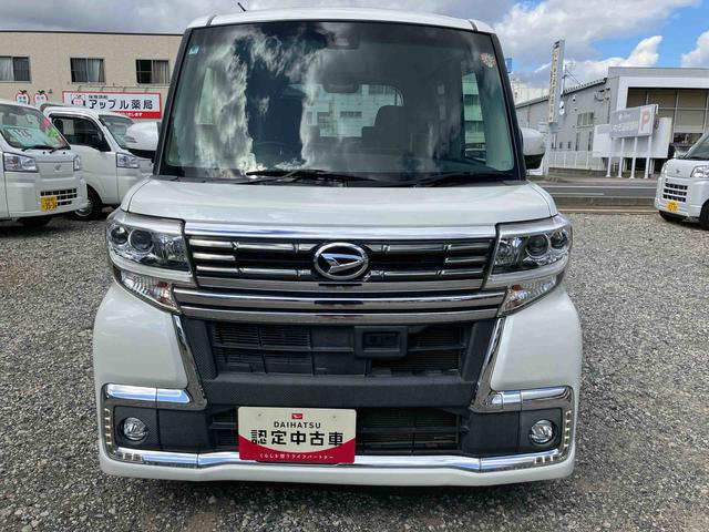 タントカスタムＲＳ　トップエディションＳＡIIターボ　２ＷＤ　ＣＶＴ　スマートアシスト　両側電動スライドドア　ナビ付き　バックカメラ　ミラクルオープンドア　プッシュボタンスタート　アイドリングストップ　ベンチシート　フォグランプ　オートライト（福島県）の中古車