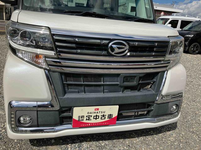 タントカスタムＲＳ　トップエディションＳＡIIターボ　２ＷＤ　ＣＶＴ　スマートアシスト　両側電動スライドドア　ナビ付き　バックカメラ　ミラクルオープンドア　プッシュボタンスタート　アイドリングストップ　ベンチシート　フォグランプ　オートライト（福島県）の中古車