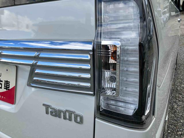 タントカスタムＲＳ　トップエディションＳＡIIターボ　２ＷＤ　ＣＶＴ　スマートアシスト　両側電動スライドドア　ナビ付き　バックカメラ　ミラクルオープンドア　プッシュボタンスタート　アイドリングストップ　ベンチシート　フォグランプ　オートライト（福島県）の中古車