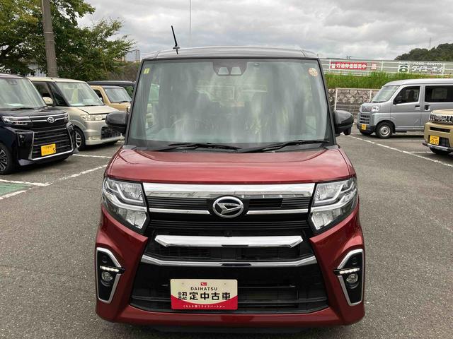 タントカスタムＲＳ２ＷＤ　ＣＶＴ　スマートアシスト　運転席・助手席シートヒーター　クルーズコントロール　ミラクルオープンドア　電動両側スライドドア　パノラマモニター　ドライブレコーダー　ＥＴＣ付き　ナビ付き（福島県）の中古車