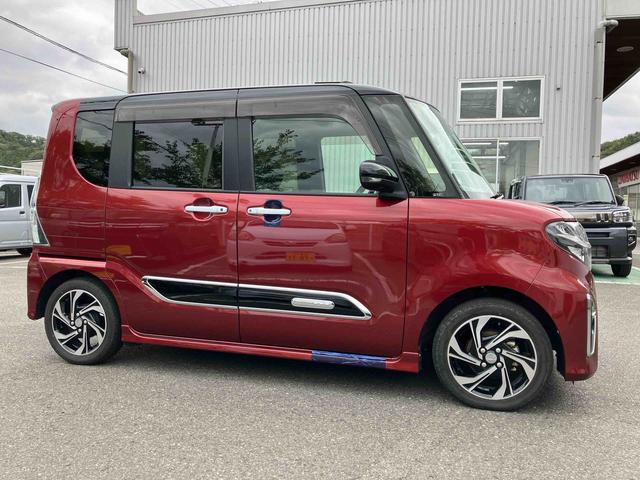 タントカスタムＲＳ２ＷＤ　ＣＶＴ　スマートアシスト　運転席・助手席シートヒーター　クルーズコントロール　ミラクルオープンドア　電動両側スライドドア　パノラマモニター　ドライブレコーダー　ＥＴＣ付き　ナビ付き（福島県）の中古車