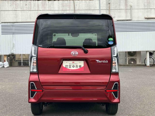 タントカスタムＲＳ２ＷＤ　ＣＶＴ　スマートアシスト　運転席・助手席シートヒーター　クルーズコントロール　ミラクルオープンドア　電動両側スライドドア　パノラマモニター　ドライブレコーダー　ＥＴＣ付き　ナビ付き（福島県）の中古車