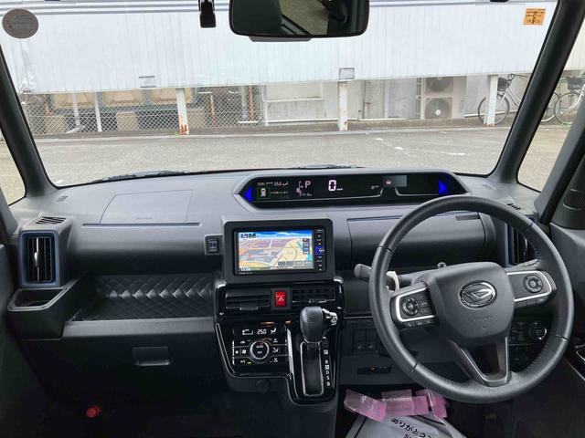 タントカスタムＲＳ２ＷＤ　ＣＶＴ　スマートアシスト　運転席・助手席シートヒーター　クルーズコントロール　ミラクルオープンドア　電動両側スライドドア　パノラマモニター　ドライブレコーダー　ＥＴＣ付き　ナビ付き（福島県）の中古車