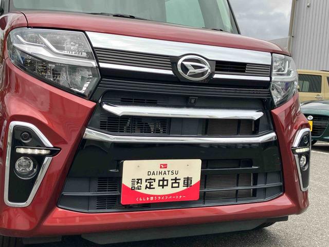 タントカスタムＲＳ２ＷＤ　ＣＶＴ　スマートアシスト　運転席・助手席シートヒーター　クルーズコントロール　ミラクルオープンドア　電動両側スライドドア　パノラマモニター　ドライブレコーダー　ＥＴＣ付き　ナビ付き（福島県）の中古車