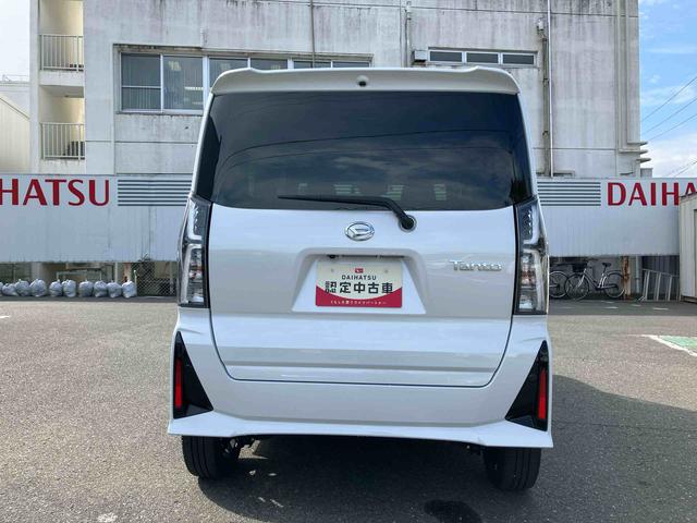 タントカスタムＲＳ２ＷＤ　ＣＶＴ　スマートアシスト　ミラクルオープンドア　ターボ　シートヒーター　バックカメラ　電動パーキングブレーキ　オートホールド機能　プッシュボタンスタート　衝突警報機能　コーナーセンサー（福島県）の中古車