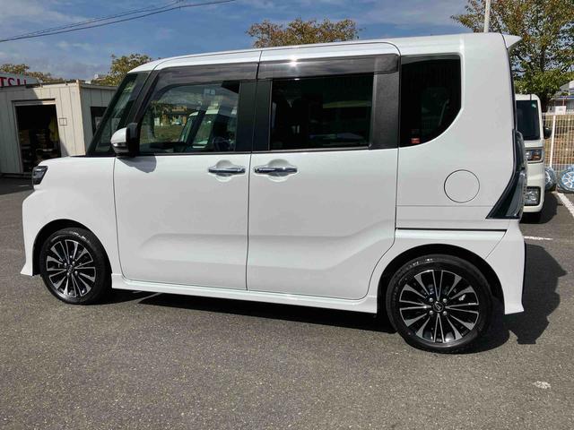 タントカスタムＲＳ２ＷＤ　ＣＶＴ　スマートアシスト　ミラクルオープンドア　ターボ　シートヒーター　バックカメラ　電動パーキングブレーキ　オートホールド機能　プッシュボタンスタート　衝突警報機能　コーナーセンサー（福島県）の中古車