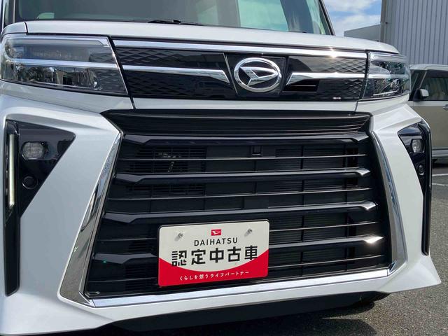 タントカスタムＲＳ２ＷＤ　ＣＶＴ　スマートアシスト　ミラクルオープンドア　ターボ　シートヒーター　バックカメラ　電動パーキングブレーキ　オートホールド機能　プッシュボタンスタート　衝突警報機能　コーナーセンサー（福島県）の中古車