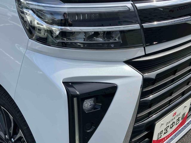 タントカスタムＲＳ２ＷＤ　ＣＶＴ　スマートアシスト　ミラクルオープンドア　ターボ　シートヒーター　バックカメラ　電動パーキングブレーキ　オートホールド機能　プッシュボタンスタート　衝突警報機能　コーナーセンサー（福島県）の中古車