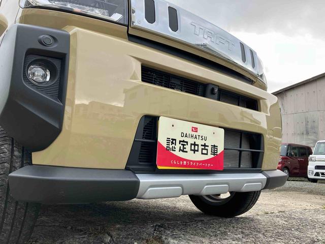 タフトＧターボ　クロムベンチャー２ＷＤ　ターボ　ＣＶＴ　スマートアシスト　　シートヒーター　電動パーキングブレーキ　オートホールド機能　プッシュボタンスタート　衝突警報機能　　アイドリングストップ　全車速追従機能付ＡＣＣ（福島県）の中古車