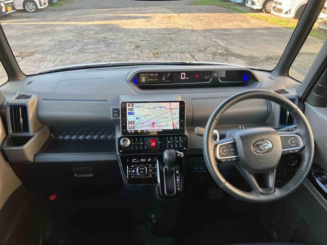 タントカスタムRSセレクションターボ スマートアシスト 2WD ドライブレコーダー付き オートライト クルーズコントロール ナビ付き ETC付き ドライブレコーダー付き パノラマモニター 全車速追従機能付ACC 誤発進抑制制御機能(福島県)の中古車