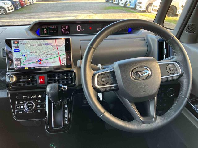 タントカスタムRSセレクションターボ スマートアシスト 2WD ドライブレコーダー付き オートライト クルーズコントロール ナビ付き ETC付き ドライブレコーダー付き パノラマモニター 全車速追従機能付ACC 誤発進抑制制御機能(福島県)の中古車