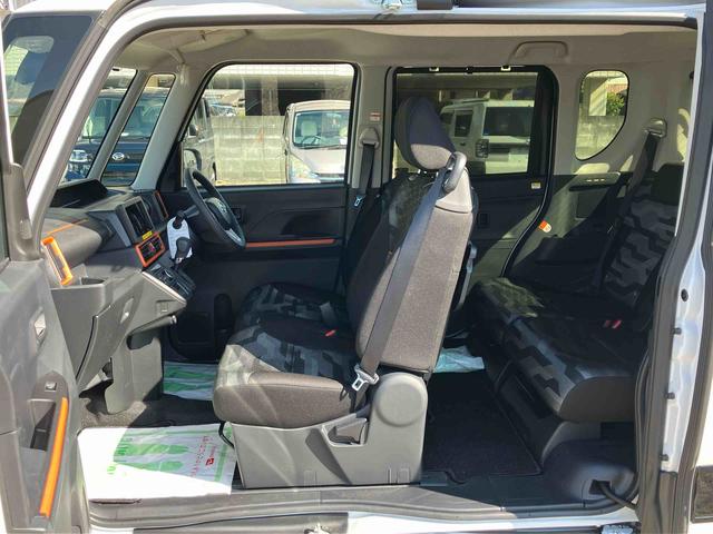 タントファンクロスターボターボ 2WD スマートアシスト 両側電動スライドドア ベンチシート シートヒーター ミラクルオープンドア オートホールド機能 電動パーキングブレーキ プッシュボタンスタート フォグランプ(福島県)の中古車