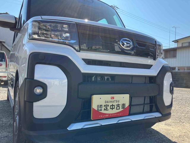 タントファンクロスターボターボ 2WD スマートアシスト 両側電動スライドドア ベンチシート シートヒーター ミラクルオープンドア オートホールド機能 電動パーキングブレーキ プッシュボタンスタート フォグランプ(福島県)の中古車