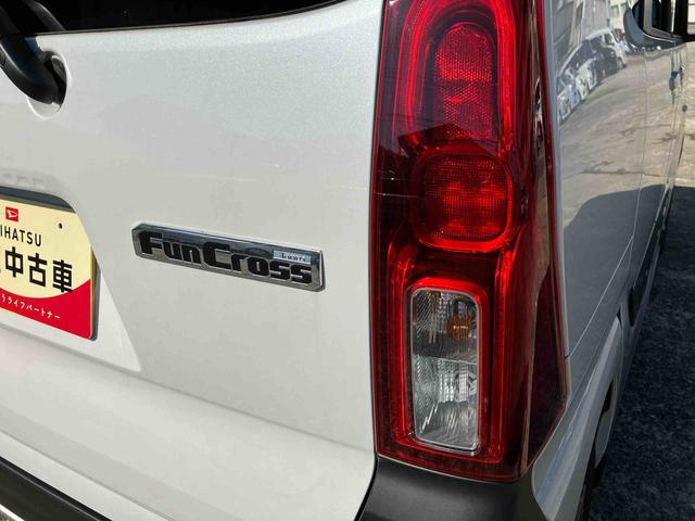 タントファンクロスターボターボ 2WD スマートアシスト 両側電動スライドドア ベンチシート シートヒーター ミラクルオープンドア オートホールド機能 電動パーキングブレーキ プッシュボタンスタート フォグランプ(福島県)の中古車
