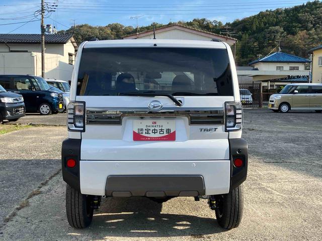 タフトGターボ ダーククロムベンチャーターボ 4WD CVT スカイフィールトップ シートヒーター スマートアシスト ナビ付き 電動パーキングブレーキ オートホールド機能 全車速追従機能付ACC バックカメラ プッシュボタンスタート(福島県)の中古車