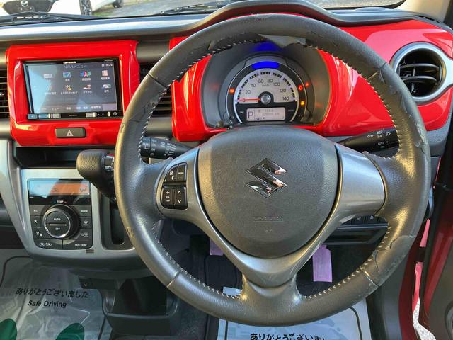 ハスラーJスタイル2WD プッシュボタンスタート 運転席・助手席SRSエアバッグ シートヒーター バックカメラ ナビつき アイドリングストップ フォグランプ(福島県)の中古車