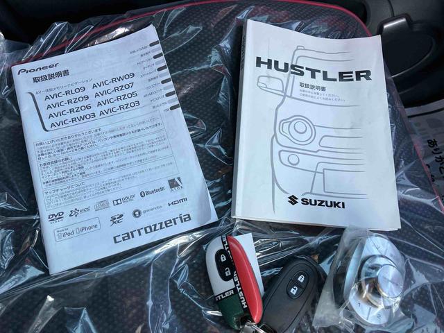 ハスラーJスタイル2WD プッシュボタンスタート 運転席・助手席SRSエアバッグ シートヒーター バックカメラ ナビつき アイドリングストップ フォグランプ(福島県)の中古車