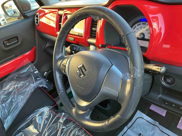 ハスラーJスタイル2WD プッシュボタンスタート 運転席・助手席SRSエアバッグ シートヒーター バックカメラ ナビつき アイドリングストップ フォグランプ(福島県)の中古車