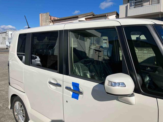 N−BOXカスタムG・ターボLパッケージ2WD ターボ CVT 両側スライドドア ベンチシート クルーズコントロール ナビ付き バックカメラ プッシュボタンスタート フォグランプ(福島県)の中古車