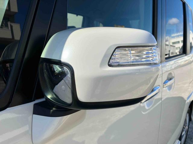 N−BOXカスタムG・ターボLパッケージ2WD ターボ CVT 両側スライドドア ベンチシート クルーズコントロール ナビ付き バックカメラ プッシュボタンスタート フォグランプ(福島県)の中古車