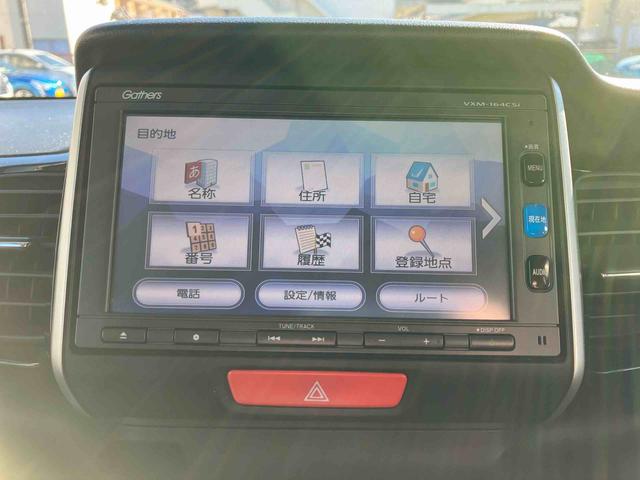 N−BOXカスタムG・ターボLパッケージ2WD ターボ CVT 両側スライドドア ベンチシート クルーズコントロール ナビ付き バックカメラ プッシュボタンスタート フォグランプ(福島県)の中古車