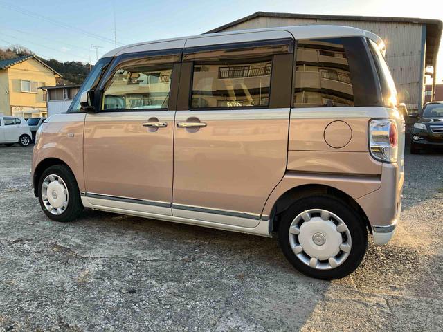 ムーヴキャンバスＧメイクアップ　ＳＡIIスマートアシスト　２ＷＤ　ＣＶＴ　プッシュボタンスタート　ベンチシート　　両側電動スライドドア　バックカメラ　ナビつき　フォグランプ　　アイドリングストップ　運転席・助手席ＳＲＳエアバック（福島県）の中古車