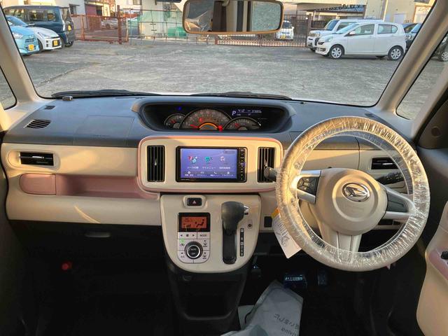 ムーヴキャンバスＧメイクアップ　ＳＡIIスマートアシスト　２ＷＤ　ＣＶＴ　プッシュボタンスタート　ベンチシート　　両側電動スライドドア　バックカメラ　ナビつき　フォグランプ　　アイドリングストップ　運転席・助手席ＳＲＳエアバック（福島県）の中古車