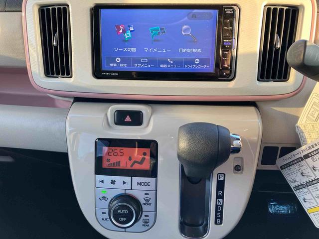 ムーヴキャンバスＧメイクアップ　ＳＡIIスマートアシスト　２ＷＤ　ＣＶＴ　プッシュボタンスタート　ベンチシート　　両側電動スライドドア　バックカメラ　ナビつき　フォグランプ　　アイドリングストップ　運転席・助手席ＳＲＳエアバック（福島県）の中古車