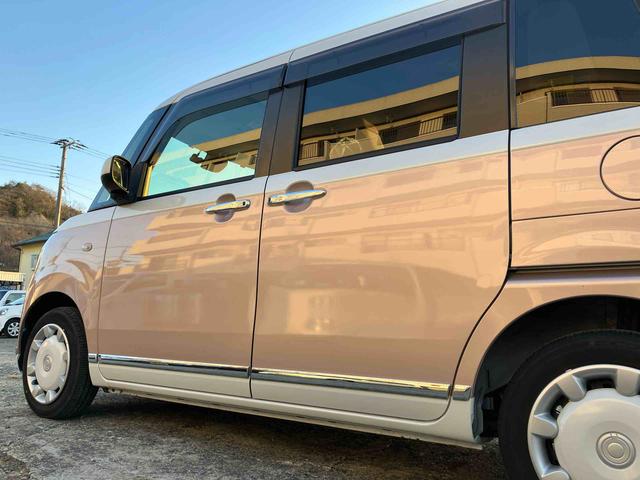 ムーヴキャンバスＧメイクアップ　ＳＡIIスマートアシスト　２ＷＤ　ＣＶＴ　プッシュボタンスタート　ベンチシート　　両側電動スライドドア　バックカメラ　ナビつき　フォグランプ　　アイドリングストップ　運転席・助手席ＳＲＳエアバック（福島県）の中古車