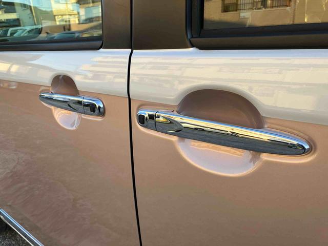 ムーヴキャンバスＧメイクアップ　ＳＡIIスマートアシスト　２ＷＤ　ＣＶＴ　プッシュボタンスタート　ベンチシート　　両側電動スライドドア　バックカメラ　ナビつき　フォグランプ　　アイドリングストップ　運転席・助手席ＳＲＳエアバック（福島県）の中古車