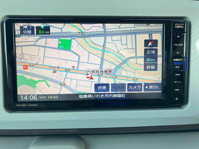 ムーヴキャンバスＧメイクアップリミテッド　ＳＡIII２ＷＤ　スマートアシスト　ＣＶＴ　ナビ付　ベンチシート　両側電動スライドドア　パノラマモニター　ＥＴＣ付き　ドライブレコーダー付き　フォグランプ　プッシュボタンスタート　衝突警報機能（福島県）の中古車