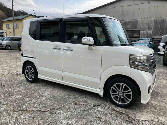 Ｎ−ＢＯＸカスタムＧ２ＷＤ　ＣＶＴ　両側スライドドア　ナビ付き　バックカメラ　フォグランプ　プッシュボタンスタート　ベンチシート　電動ドアミラー　運転席・助手席ＳＲＳエアバッグ（福島県）の中古車