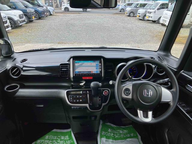 Ｎ−ＢＯＸカスタムＧ２ＷＤ　ＣＶＴ　両側スライドドア　ナビ付き　バックカメラ　フォグランプ　プッシュボタンスタート　ベンチシート　電動ドアミラー　運転席・助手席ＳＲＳエアバッグ（福島県）の中古車