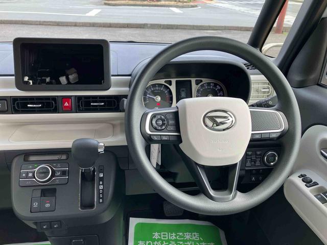 ムーヴキャンバスストライプスＧ２ＷＤ　ＣＶＴ　　スマートアシスト　　シートヒーター　電動パーキングブレーキ　オートホールド機能　プッシュボタンスタート　ベンチシート　衝突警報機能　コーナーセンサー　両側電動スライドドア（福島県）の中古車