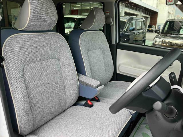 ムーヴキャンバスストライプスＧ２ＷＤ　ＣＶＴ　　スマートアシスト　　シートヒーター　電動パーキングブレーキ　オートホールド機能　プッシュボタンスタート　ベンチシート　衝突警報機能　コーナーセンサー　両側電動スライドドア（福島県）の中古車