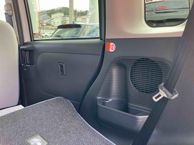 ムーヴキャンバスストライプスＧ２ＷＤ　ＣＶＴ　　スマートアシスト　　シートヒーター　電動パーキングブレーキ　オートホールド機能　プッシュボタンスタート　ベンチシート　衝突警報機能　コーナーセンサー　両側電動スライドドア（福島県）の中古車