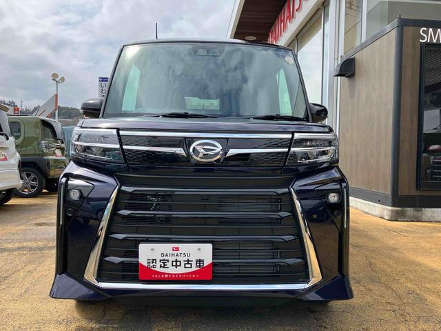 タントカスタムＲＳターボ　２ＷＤ　ＣＶＴ　スマートアシスト　ミラクルオープンドア　バックカメラ　シートヒーター　オートホールド機能　電動パーキングブレーキ　プッシュボタンスタート　アイドリングストップ（福島県）の中古車