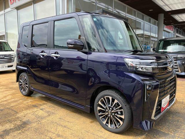 タントカスタムＲＳターボ　２ＷＤ　ＣＶＴ　スマートアシスト　ミラクルオープンドア　バックカメラ　シートヒーター　オートホールド機能　電動パーキングブレーキ　プッシュボタンスタート　アイドリングストップ（福島県）の中古車