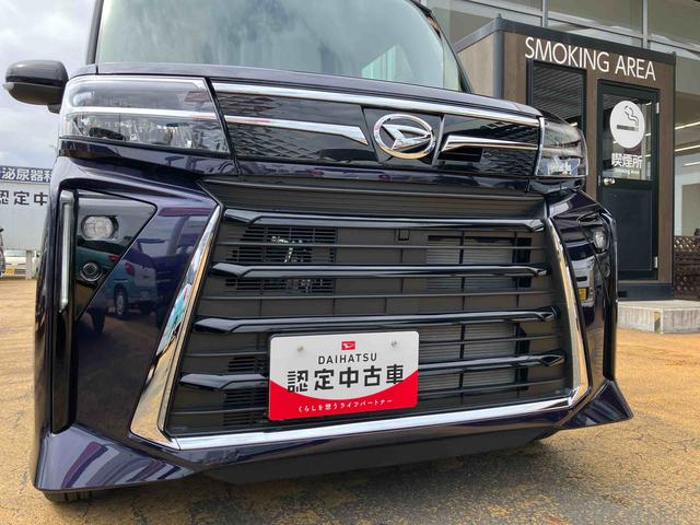 タントカスタムＲＳターボ　２ＷＤ　ＣＶＴ　スマートアシスト　ミラクルオープンドア　バックカメラ　シートヒーター　オートホールド機能　電動パーキングブレーキ　プッシュボタンスタート　アイドリングストップ（福島県）の中古車