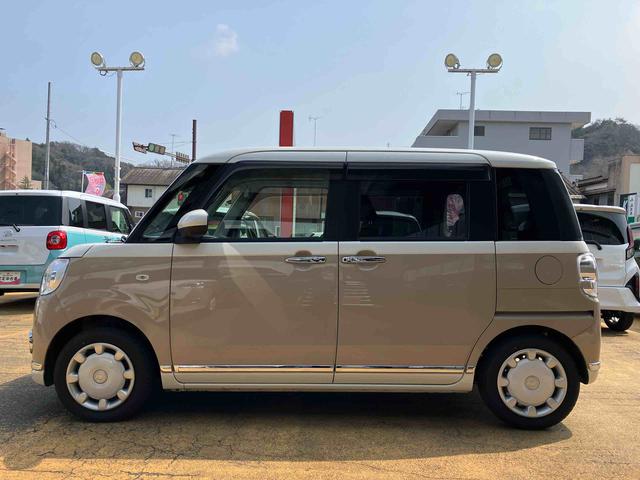 ムーヴキャンバスＧメイクアップＶＳ　ＳＡIIIスマートアシスト　２ＷＤ　ＣＶＴ　ナビ付き　パノラマモニター　ベンチシート　両側電動スライドドア　アイドリングストップ　プッシュボタンスタート　　ドライブレコーダー付き　両側電動スライドドア（福島県）の中古車