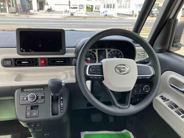 ムーヴキャンバスストライプスＧ２ＷＤ　ＣＶＴ　　両側電動スライドドア　シートヒーター　オートホールド機能　電動パーキングブレーキ　ベンチシート　プッシュボタンスタート　コーナーセンサー　アイドリングストップ　フォグランプ（福島県）の中古車