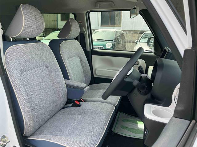 ムーヴキャンバスストライプスＧ２ＷＤ　ＣＶＴ　　両側電動スライドドア　シートヒーター　オートホールド機能　電動パーキングブレーキ　ベンチシート　プッシュボタンスタート　コーナーセンサー　アイドリングストップ　フォグランプ（福島県）の中古車