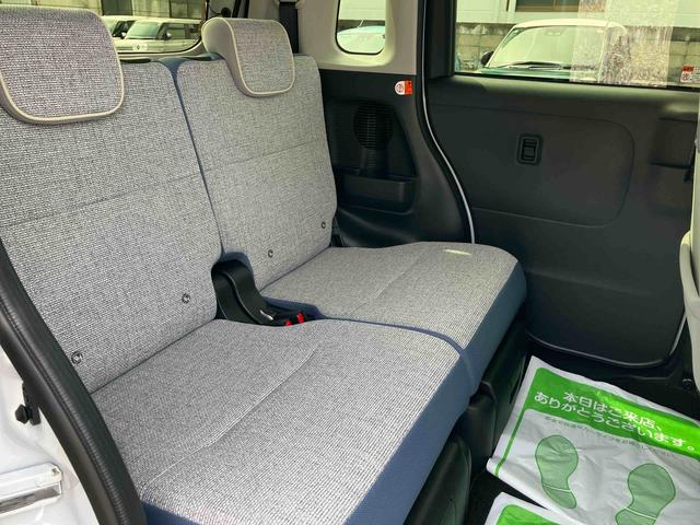 ムーヴキャンバスストライプスＧ２ＷＤ　ＣＶＴ　　両側電動スライドドア　シートヒーター　オートホールド機能　電動パーキングブレーキ　ベンチシート　プッシュボタンスタート　コーナーセンサー　アイドリングストップ　フォグランプ（福島県）の中古車