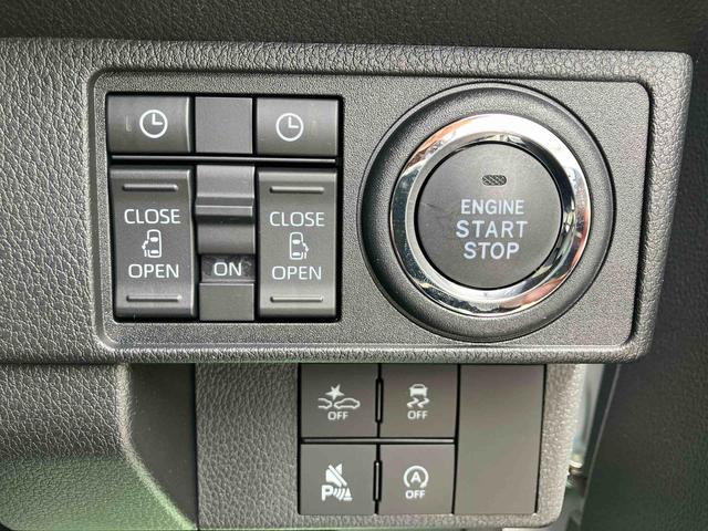 ムーヴキャンバスストライプスＧ２ＷＤ　ＣＶＴ　　両側電動スライドドア　シートヒーター　オートホールド機能　電動パーキングブレーキ　ベンチシート　プッシュボタンスタート　コーナーセンサー　アイドリングストップ　フォグランプ（福島県）の中古車