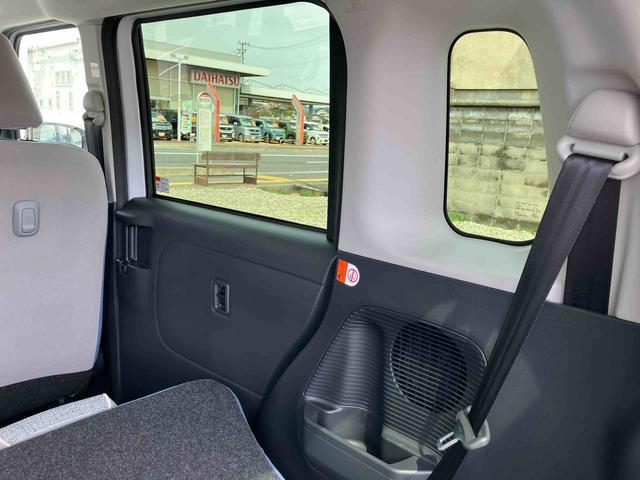 ムーヴキャンバスストライプスＧ２ＷＤ　ＣＶＴ　　両側電動スライドドア　シートヒーター　オートホールド機能　電動パーキングブレーキ　ベンチシート　プッシュボタンスタート　コーナーセンサー　アイドリングストップ　フォグランプ（福島県）の中古車