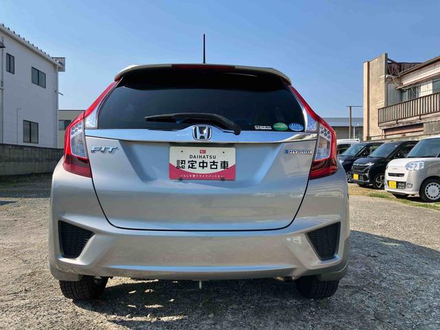 フィットハイブリッドＦパッケージ２ＷＤ　７段ＡＴ　ハイブリッド　ドライブレコーダー付き　ＥＴＣ付き　プッシュボタンスタート（福島県）の中古車