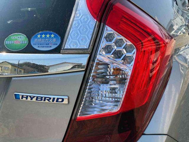 フィットハイブリッドＦパッケージ２ＷＤ　７段ＡＴ　ハイブリッド　ドライブレコーダー付き　ＥＴＣ付き　プッシュボタンスタート（福島県）の中古車